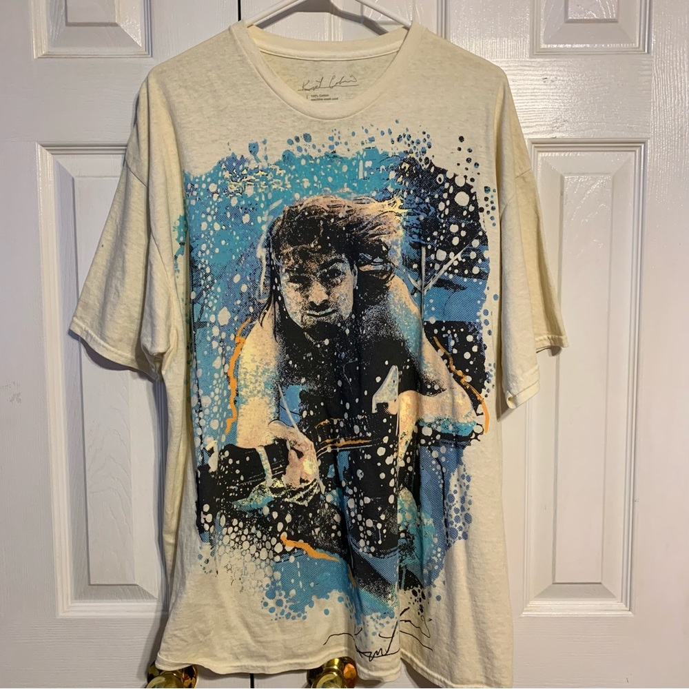 UO Kurt Cobain T Shirt Dress